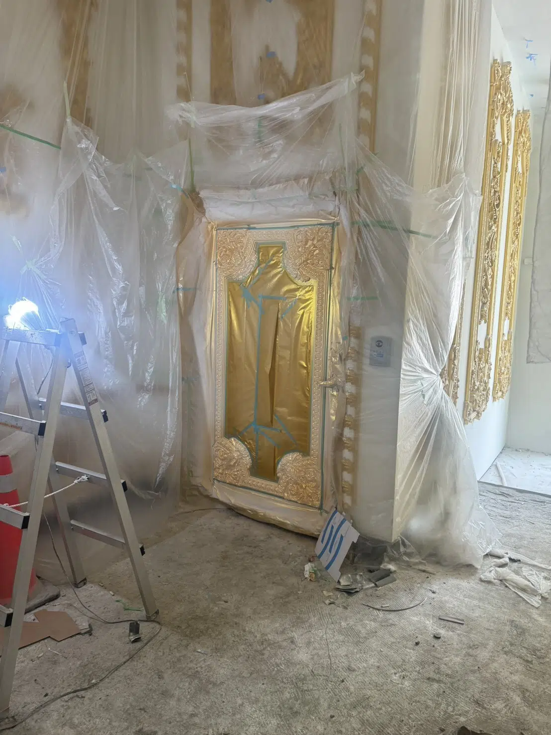 大鑫油漆&言隆油漆:新竹寶山吊車大王「白宮」指定工班