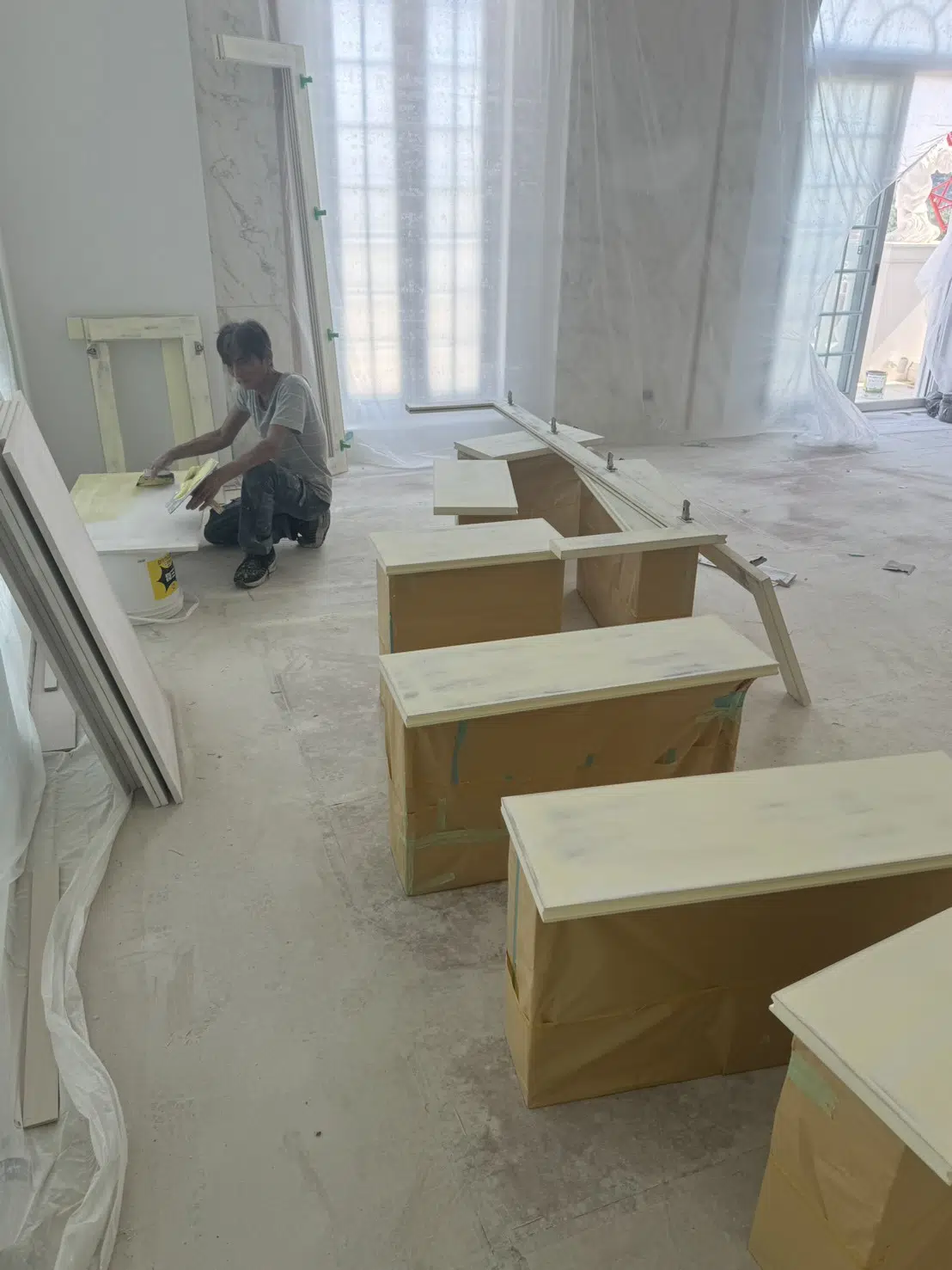 大鑫油漆&言隆油漆:新竹寶山吊車大王「白宮」指定工班